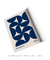 Quadro Decorativo Meio Tom Azul - comprar online