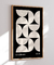 Quadro Decorativo Meio Tom Preto