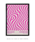 Quadro Decorativo Onda Sólida Rosa - Moodé Brasil