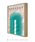 Quadro Decorativo Portal 1923 Verde