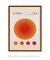 Quadro Decorativo Pulso Laranja - comprar online
