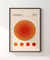 Quadro Decorativo Pulso Laranja