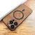 Case para iPhone Luxo PU Leather Deer , Magsafe Tampa de carga sem fio, 16, 15, 13 na internet