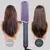 Pente elétrico multifuncional alisador de cabelo reto pente íon negativo anti- - voltexpress