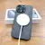 Case para iPhone Luxo PU Leather Deer , Magsafe Tampa de carga sem fio, 16, 15, 13
