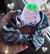 Scrunchies gamuza.
