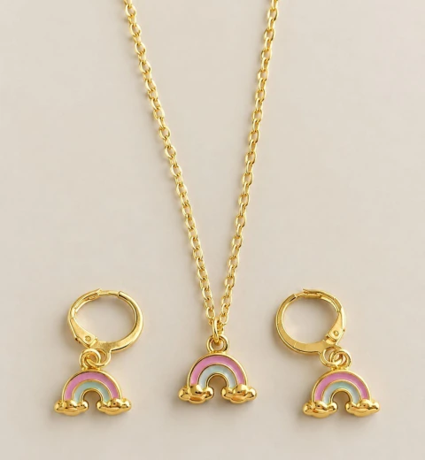 Conjunto Infantil Arco-íris