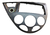Moldura Comando Ar Central Original Ford Focus 2001 A 2009