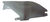 Moldura Console Central Esquerda Fiat Linea 2008/2014
