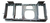 Imagem do Moldura Botão Comando Retrovisor Toyota Corolla 2003 A 2008