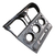 Moldura Ar Comando Central Wind Gm Corsa 1994 A 2010