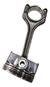 Biela E Pistao Original Vw Gol Up Fox Voyage 1.0 3cc