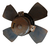 Ventoinha Hélice Defletor Radiador Vw Gol Quadrado 85 A 90 - comprar online