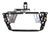 Mold Suporte Central Multimídia Citroen C4 Lounge 2013 A 19 - comprar online