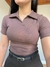 Blusa polo manga na internet