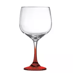 Kit 2 Taças para Gin de Vidro Vermelha - comprar online