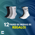 Imagen de COMBO ARG® AZUL Campera TNF Puffer + 12 pares de medias + 1 Gorro TNF de Regalo!