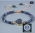 PULSERA CORAZO CUARZO AZUL