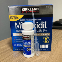 Kit anti caida - 2 Minoxidil KIRKLAND 5% + rodillo de regalo en internet