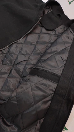 Campera bomber de paño (5895) - tienda online