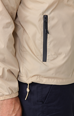 Rompeviento liso con polar - INVERO