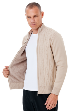 Sweater con piel - comprar online