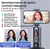 Gimbal Estabilizador profissional giratória 360° smartphones Celulares câmeras com Rastreamento Automático Rosto Reconhecimento Facial - loja online