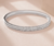 Eclipse Dourado – Pulseira Feminina com Zircônia e Design Circular - loja online