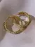 Eclipse Dourado – Brincos Coreanos com Detalhe de Zircônia