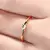 Coração Dourado – Anel Delicado com Zircão para Noivado ou Presente - loja online