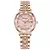 Toque de Classe – Relógio Rose Gold com Pulseira em Aço Inoxidável na internet