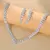 Princesa do Dia – Colar com Strass e Brincos Luxuosos - loja online