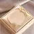 Charme Dourado Pulseira Unissex na internet