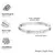 Pulseira Feminina Vnox – Luxo e Elegância em Aço Inoxidável - loja online