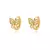 Argolas Elegância Alada – Brincos Femininos com Design de Borboleta