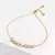 Charme Dourado Pulseira Unissex - loja online