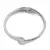 Espiral de Estilo – Pulseira Anel Unissex com Design Torcido em Metal Largo - comprar online