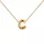 Colar Dourado Letra Bolha – Seu Estilo, Sua Inicial - comprar online