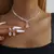 Imagem do Brilho Romântico – Conjunto Colar e Brincos Gota de Água Feminino