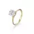 Anel Promessa Eterna com Moissanite Oval - comprar online