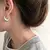 Argolas Urban Shape – Brinco Oval Punk com Design Minimalista - Emmas Style