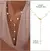 Elegância Infinita – Colar Longo Banhado a Ouro em Aço Inoxidável - Emmas Style