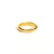 Linha do Tempo – Anel Minimalista Prateado ou Dourado com Design Irregular na internet