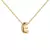 Colar Dourado Letra Bolha – Seu Estilo, Sua Inicial - Emmas Style