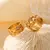Anel Dourado Coração Infinito – Feminino, Elegante e Durável - Emmas Style