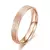 Imagem do Traço Dourado – Anel Fosco de Estilo Minimalista