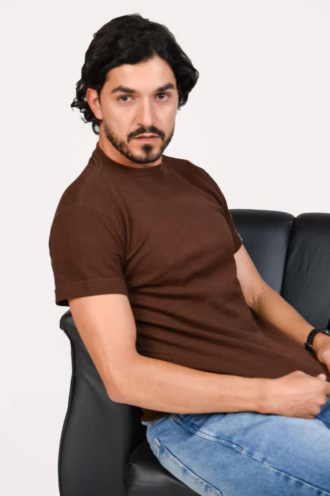Imagem do CAMISETA JOHN TEXTURIZADA