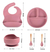 Set Alimentacion Bebe Plato Antideslizante Silicona Completo - ESPA TRADE
