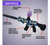 Rifle De Juguete M416 Balas De Hidrogel - Diversión Segura - ESPA TRADE