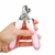 Alicate Pet Tesoura Corte De Unhas Cachorro Gato Com Lixa Cor:Rosa - loja online